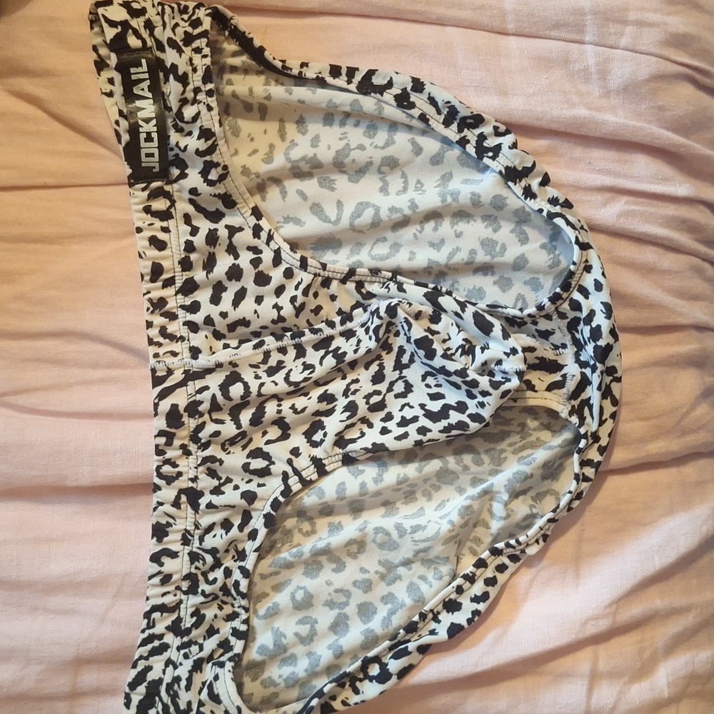 NWOT Jockmail Dalmatian Print Briefs Nwot